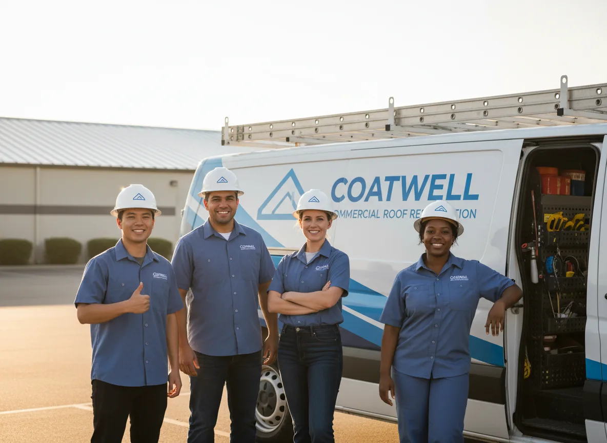 Commercial roof coating company in Rothsay, MN